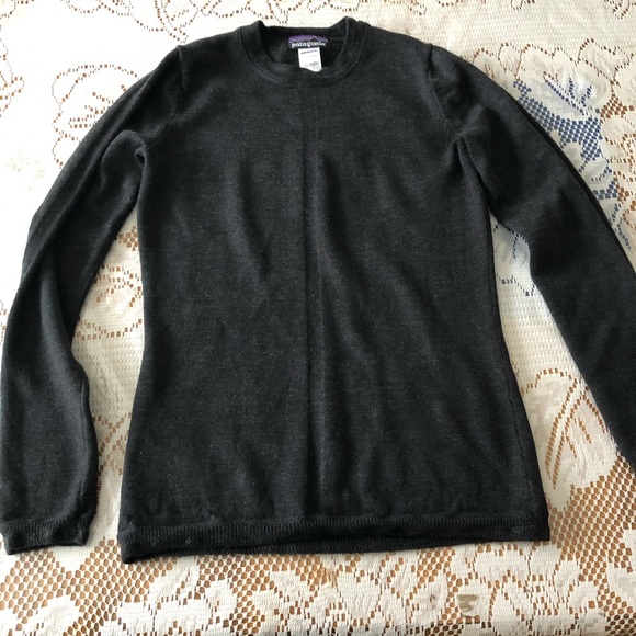 Patagonia ♻️ Ladies' Merino Wool Crew - Picture 1 of 4